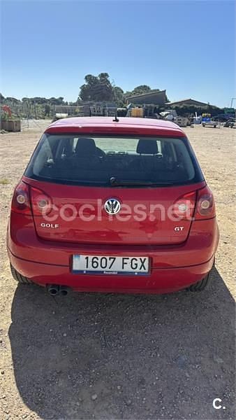 Usado VW Golf IV GT 170 CV (125 kW) 2006 Rojo Berlina