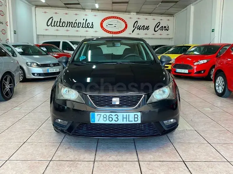 Usado Seat Ibiza Reference 70 CV (51 kW) 2012 Negro Berlina