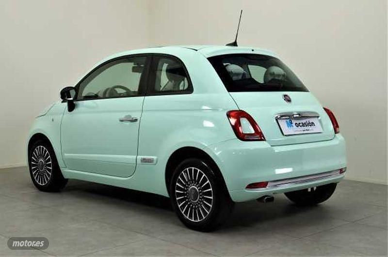 Usado Fiat 500 Lounge 69 CV (50 kW) 2017 Verde Utilitario
