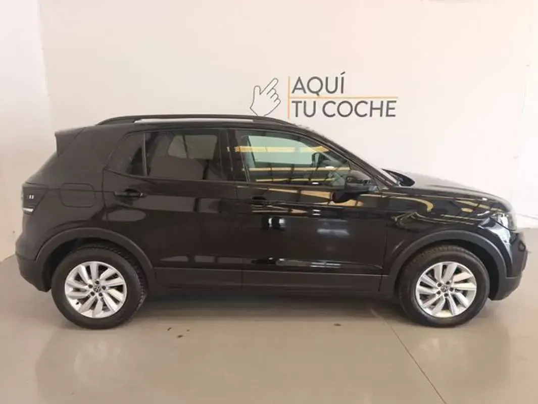 Usado VW T-Cross Advance 110 CV (80 kW) 2021 Negro SUV