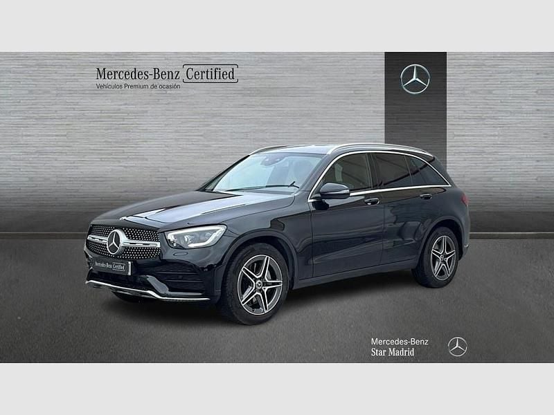 Usado Mercedes GLC300e 258 CV (189 kW) 2019 Negro obsidiana metalizado SUV
