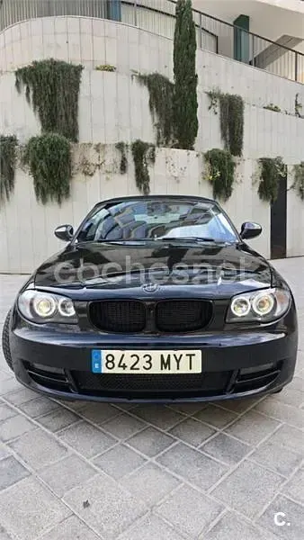 Usado BMW 118 Cabriolet 143 CV (105 kW) 2010 Negro Descapotable