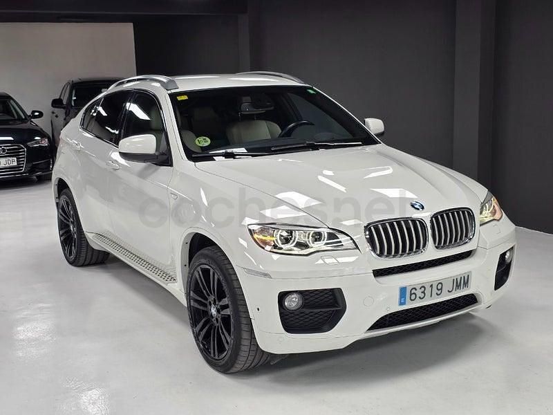Brugt BMW X6 Shadowline 306 HK (225 kW) 2013 Hvid SUV
