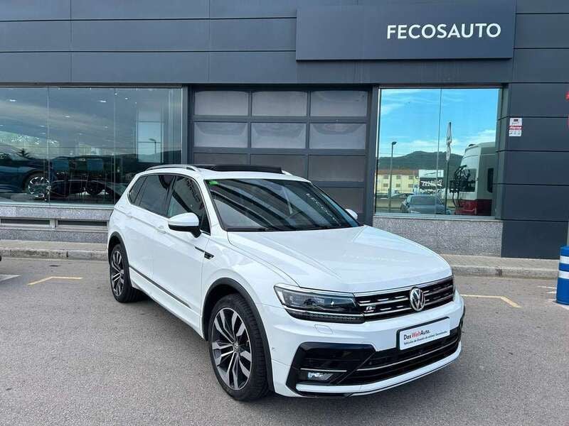 Blanco Usado 2021 VW Tiguan Allspace Sportline SUV | 36.590 € (Precio justo) - Imagen 1/4