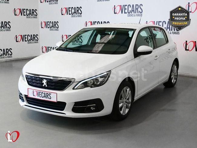 Blanco Usado 2021 Peugeot 308 Active Berlina | 12.500 € (Buen precio) - Imagen 1/2