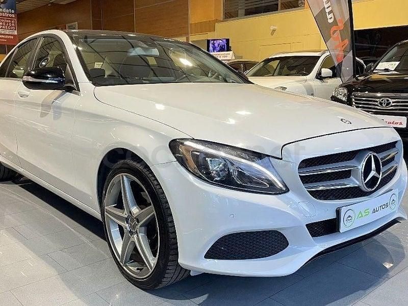Usado Mercedes C220 Exclusive 170 CV (125 kW) 2016 Blanco Berlina