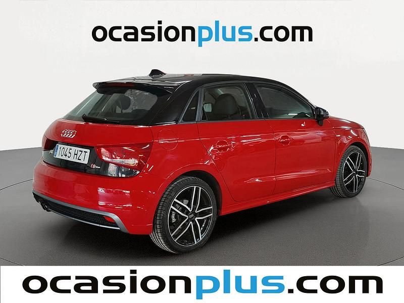 Usado Audi A1 S-Line 122 CV (89 kW) 2014 Rojo Utilitario