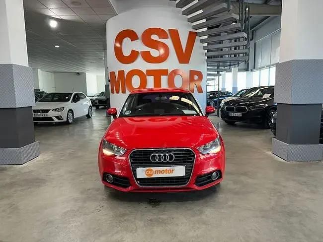 Usado Audi A1 Ambition 90 CV (66 kW) 2013 Rojo Utilitario