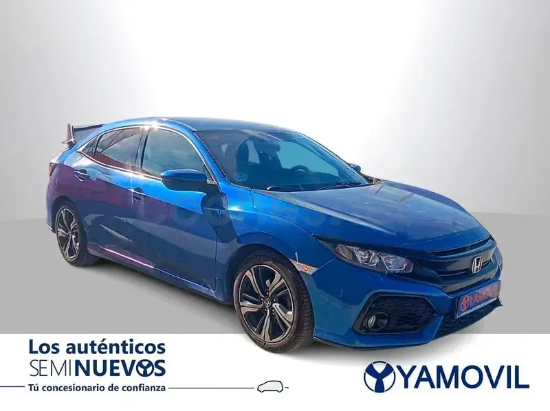 Usado Honda Civic Elegance 129 CV (94 kW) 2019 Azul Berlina