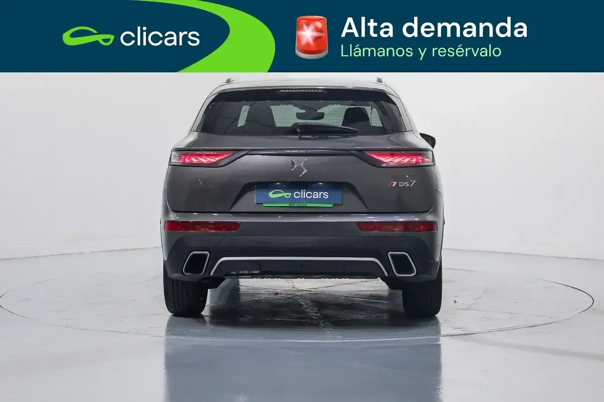 Usado DS Automobiles DS7 Crossback Performance 181 CV (133 kW) 2018 Gris SUV