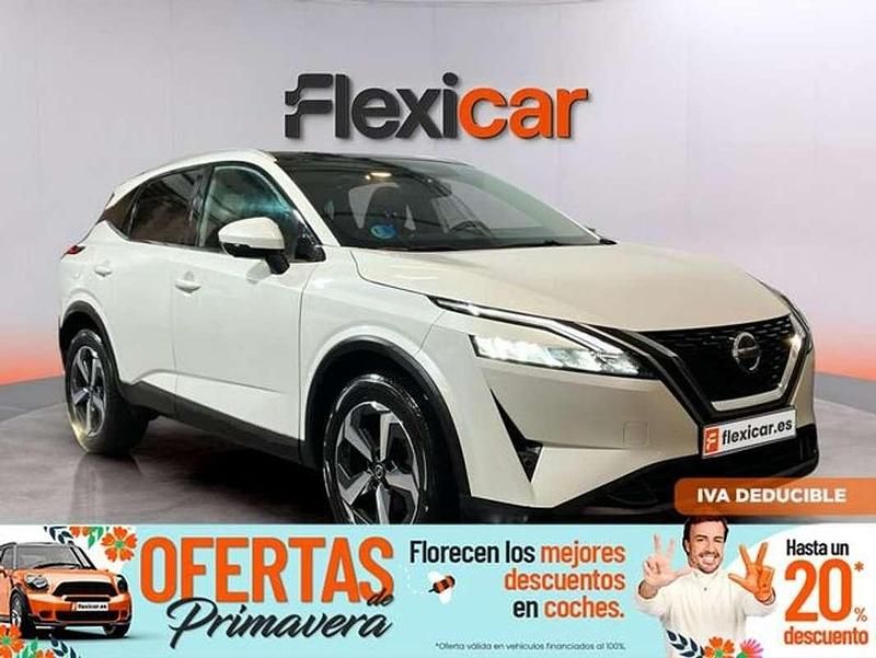 Usado Nissan Qashqai N-Connecta 140 CV (102 kW) 2021 Blanco SUV