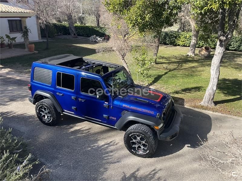 Usado Jeep Wrangler Rubicon 200 CV (147 kW) 2020 Azul SUV