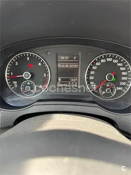 Usado VW Sharan 140 CV (102 kW) 2014 Azul Monovolumen