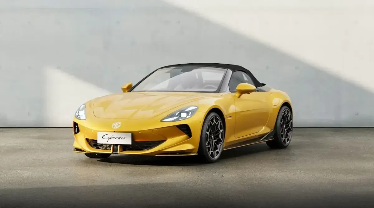 Nuevo MG Cyberster Trophy 250 kW (340 CV) 2026 Amarillo Descapotable