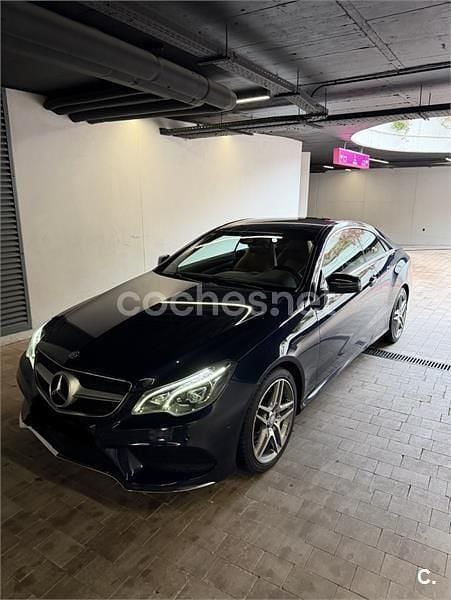 Usado Mercedes E200 184 CV (135 kW) 2013 Azul Coupe