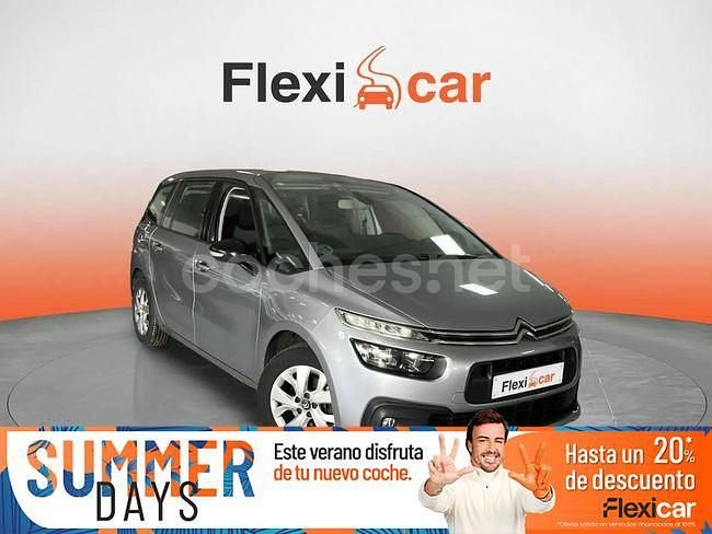 Gris Usado 2021 Citroën C4 SpaceTourer Live Monovolumen | 12.490 € (Precio justo) - Imagen 1/4