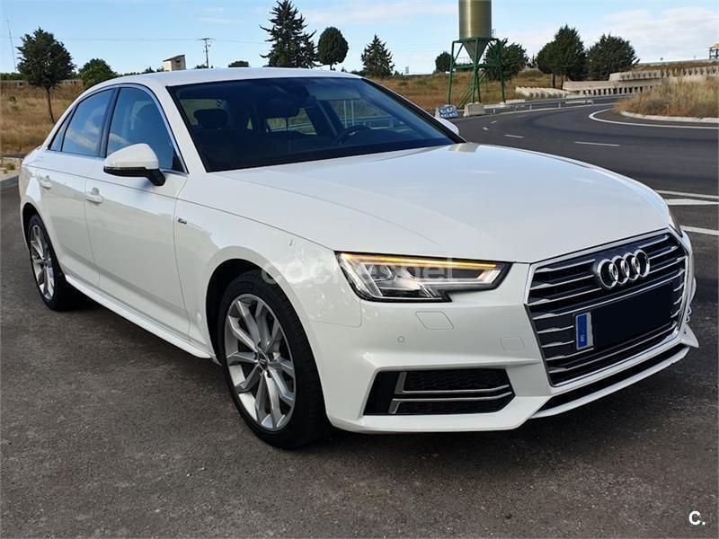 Blanco Usado 2018 Audi A4 S-Line Berlina | 22.500 € (Un poco caro) - Imagen 1/4