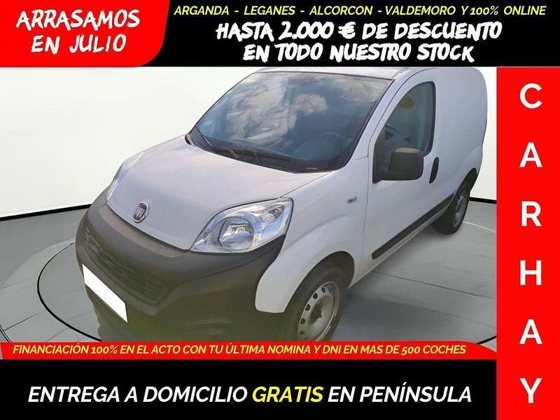 Blanco Usado 2019 Fiat Fiorino Monovolumen | 7790 € (Precio justo) - Imagen 1/4