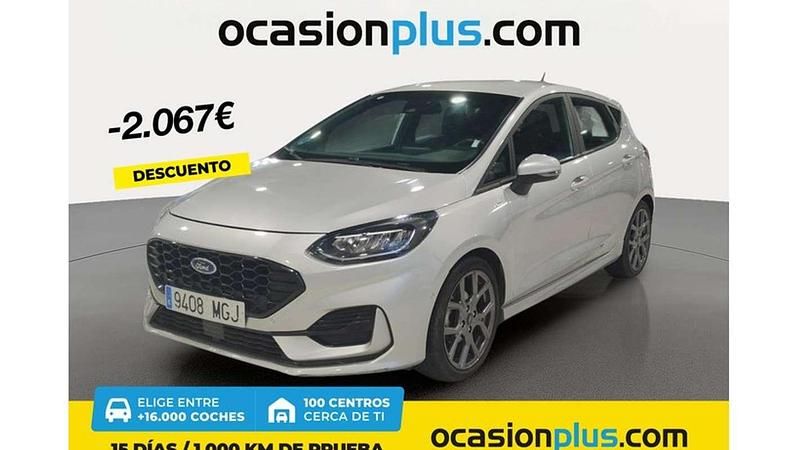 Gris Usado 2023 Ford Fiesta ST-Line Utilitario | 12.810 € (Buen precio) - Imagen 1/4