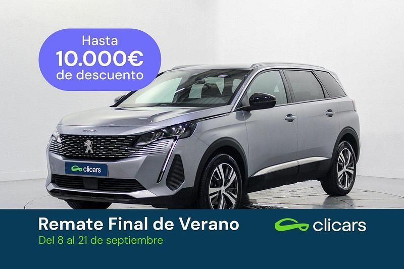 Gris / plata Usado 2024 Peugeot 5008 Allure Monovolumen | 23.490 € (Buen precio) - Imagen 1/4