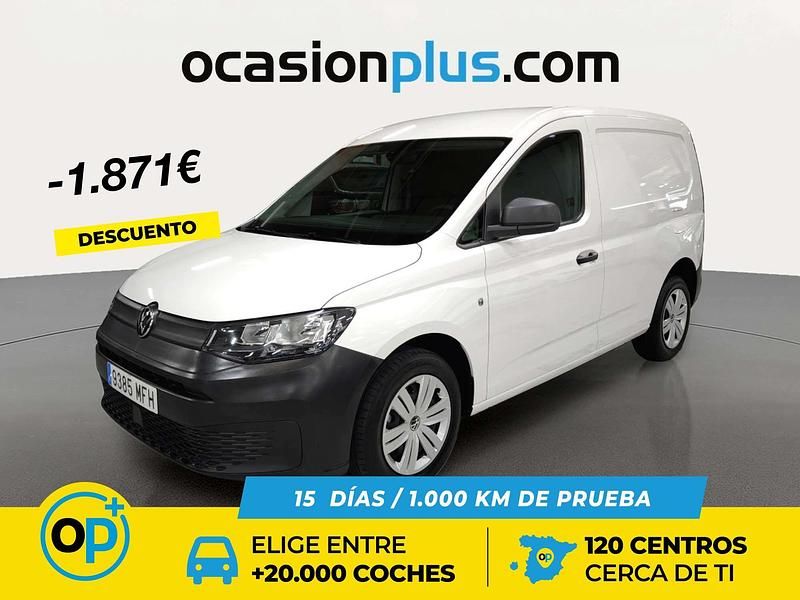 Blanco Usado 2023 VW Caddy Monovolumen | 20.590 € (Precio justo) - Imagen 1/4