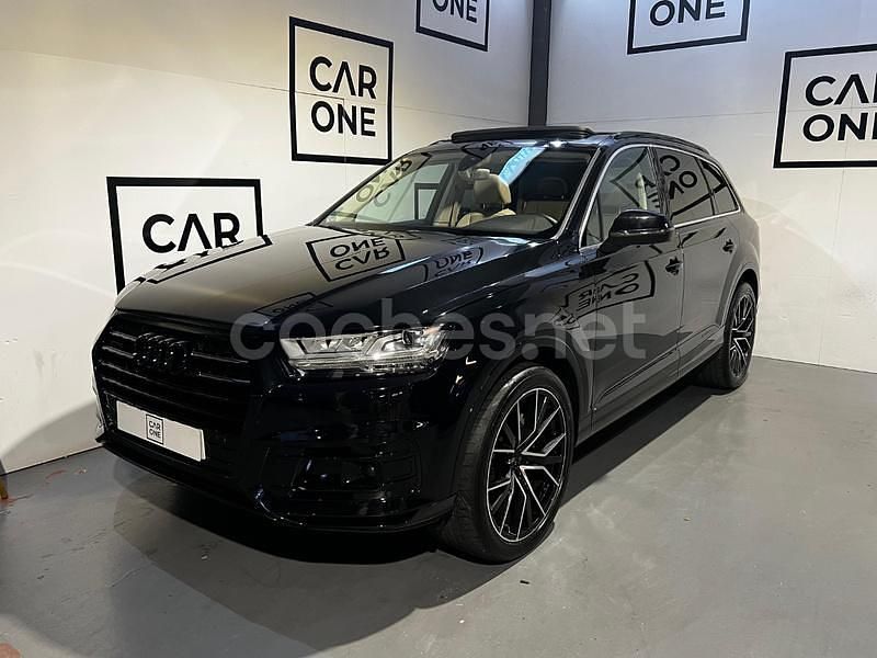 Negro Usado 2016 Audi Q7 Sport SUV | 29.990 € (Un poco caro) - Imagen 1/4