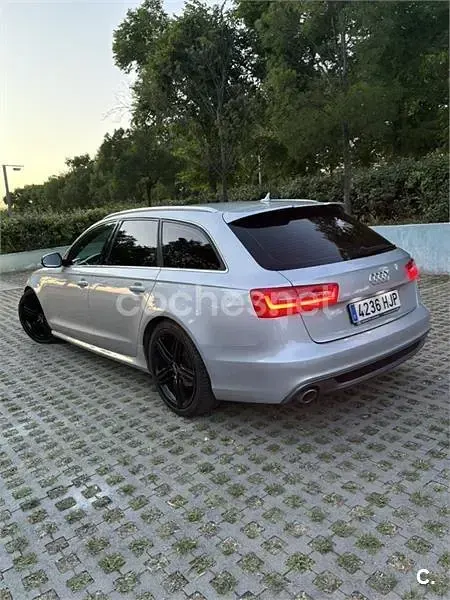 Usado Audi A6 204 CV (150 kW) 2012 Gris / plata Familiar