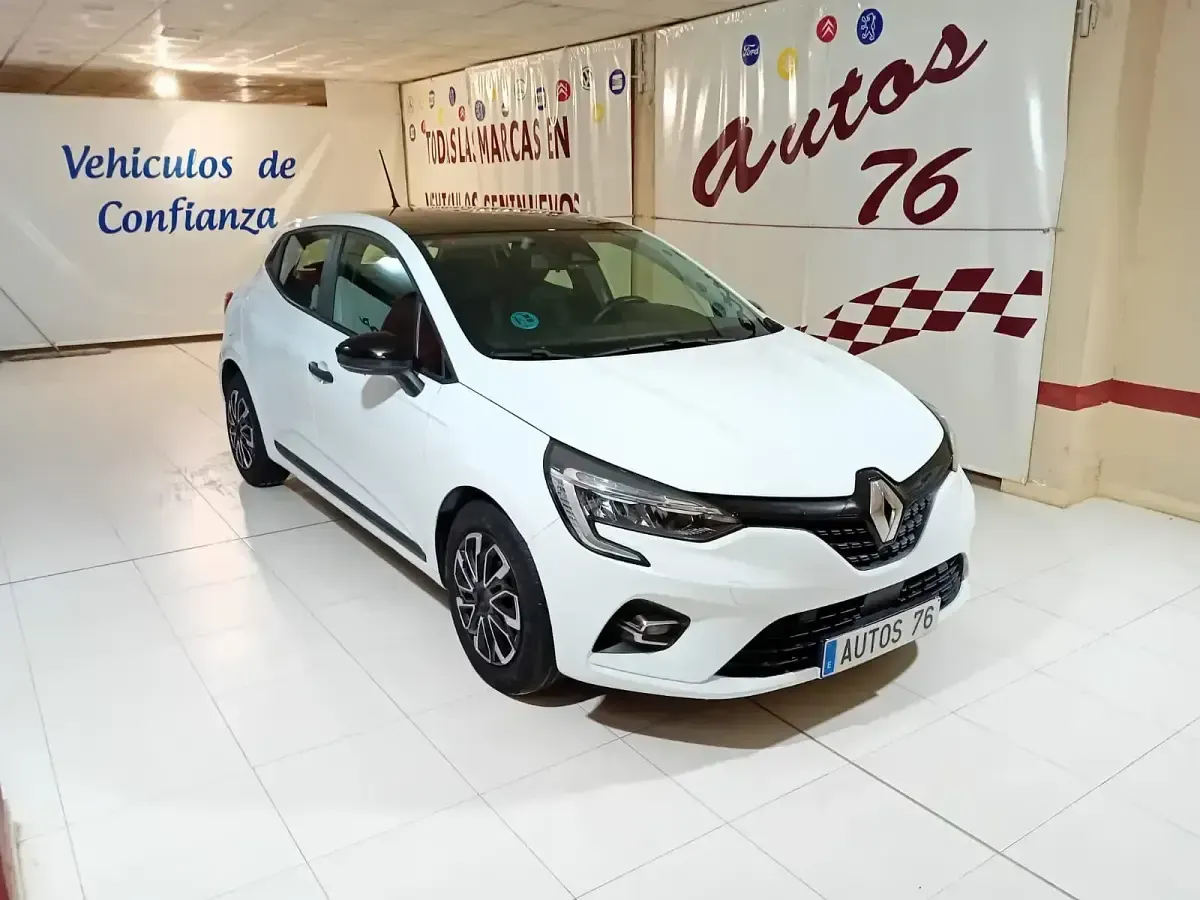 Usado Renault Clio V Business 100 CV (73 kW) 2021 Blanco