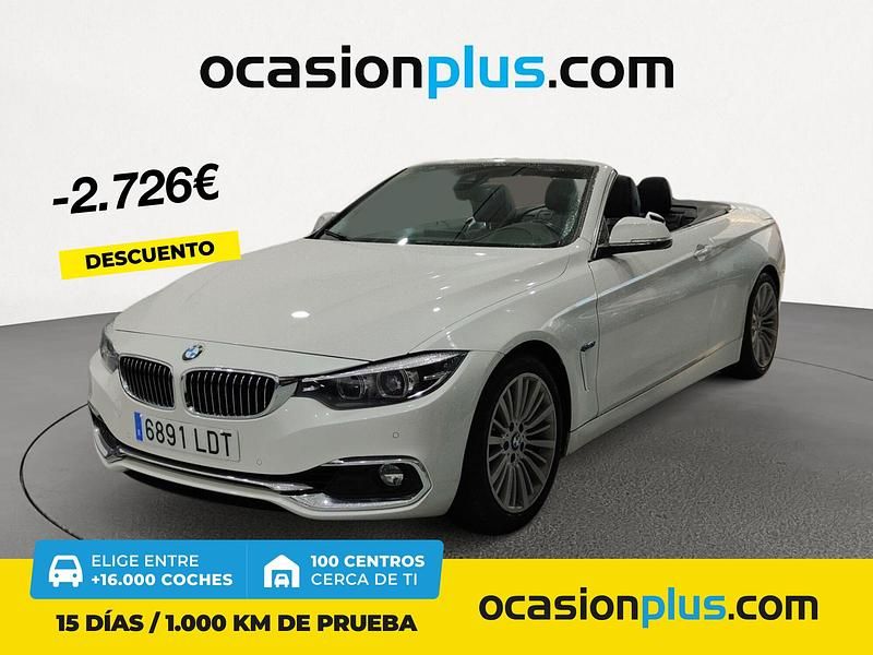 Blanco Usado 2020 BMW 420 Descapotable | 29.990 € (Precio justo) - Imagen 1/4