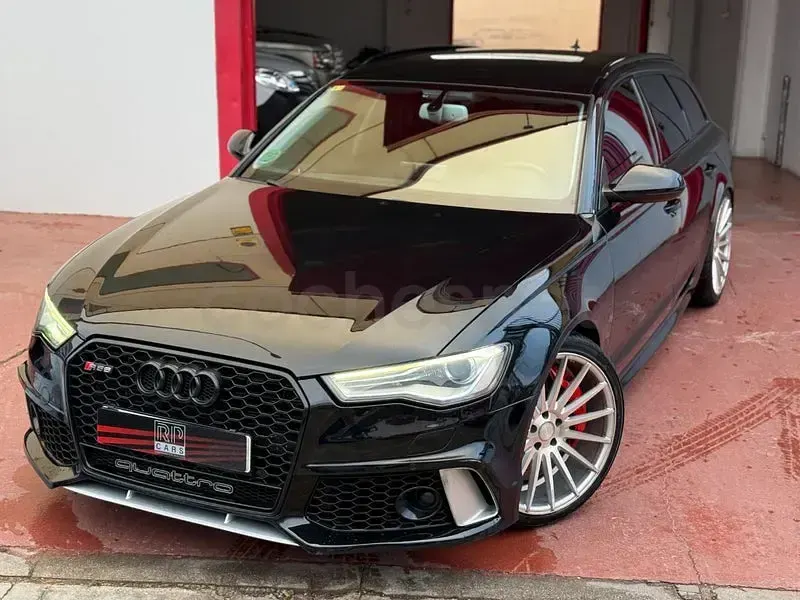 Usado Audi A6 Competition 190 CV (139 kW) 2015 Negro Familiar