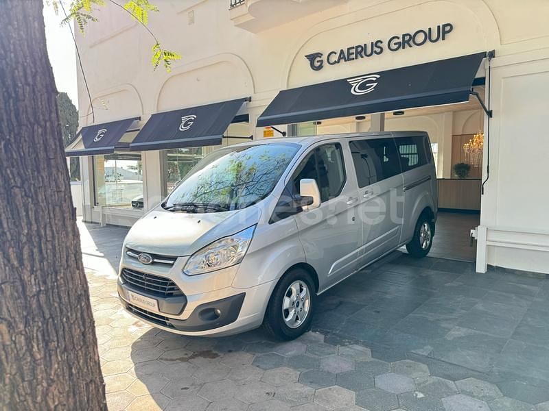 Gris / plata Usado 2018 Ford Tourneo Custom Titanium Monovolumen | 24.500 € (Super precio) - Imagen 1/4