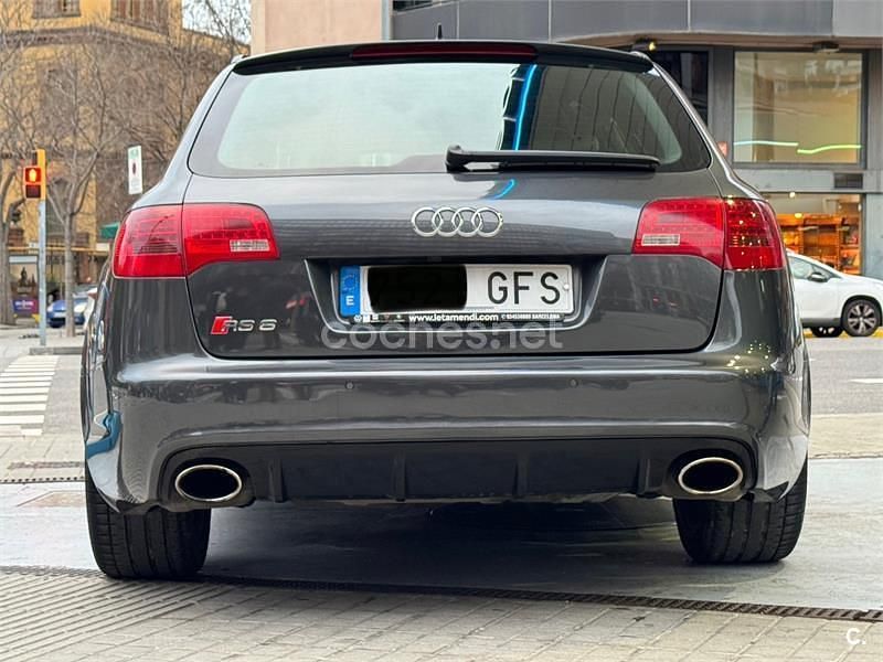 Usado Audi RS6 580 CV (426 kW) 2008 Gris / plata Familiar
