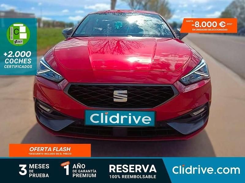 Rojo Usado 2021 Seat Leon FR Utilitario | 18.990 € (Precio justo) - Imagen 1/3