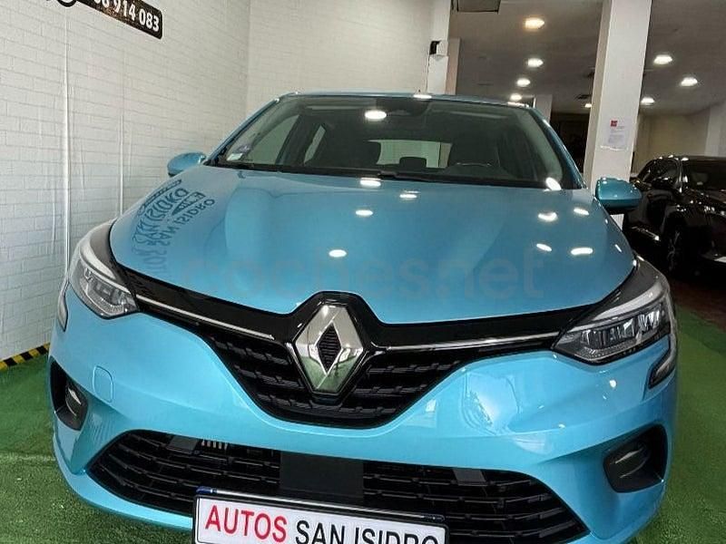 Usado Renault Clio V Intens 100 CV (73 kW) 2020 Azul Berlina