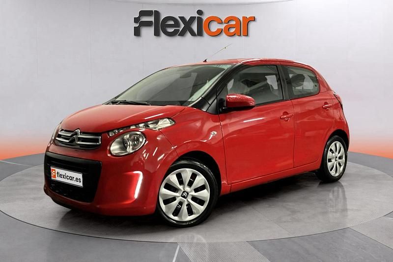 Usado Citroën C1 Feel 82 CV (60 kW) 2017 Rojo Utilitario