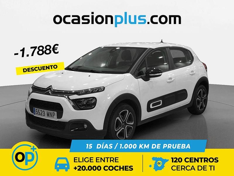 Blanco Usado 2024 Citroën C3 PureTech Berlina | 11.150 € (Precio justo) - Imagen 1/4