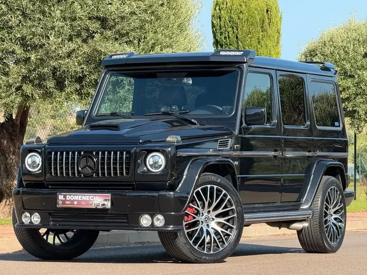 Occasion Mercedes G500 296 PK (217 kW) 2002 Zwart SUV