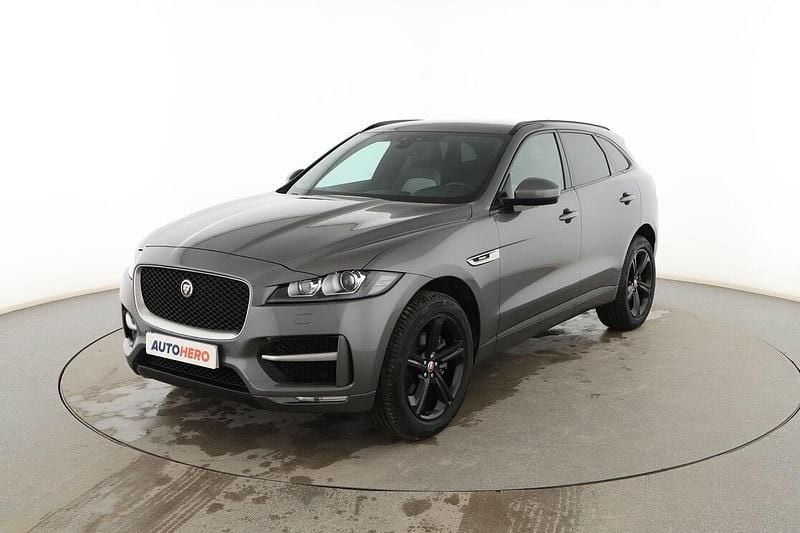 Gris Usado 2017 Jaguar F-Pace R-Sport SUV | 17.399 € - Imagen 1/3