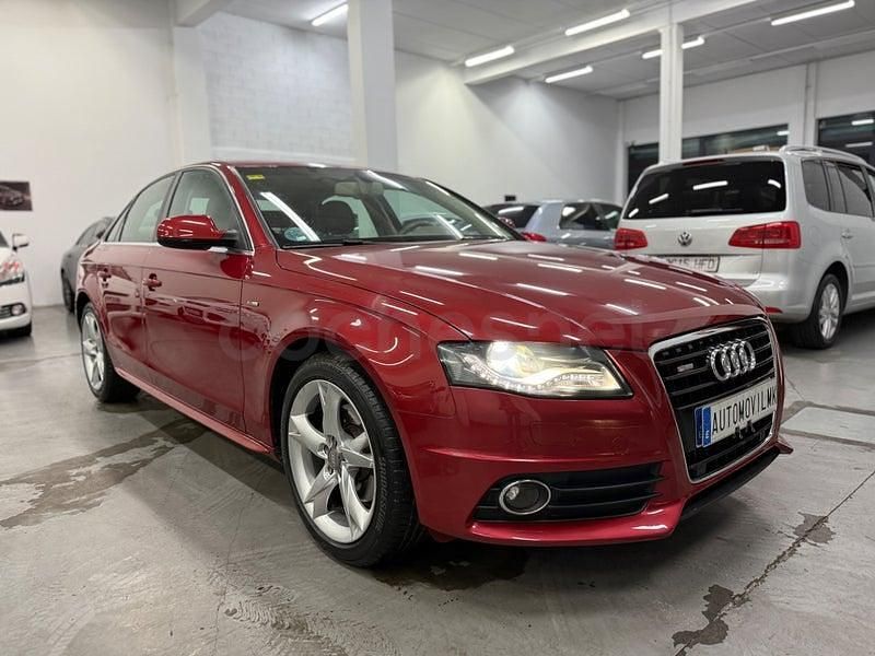 Usado Audi A4 180 CV (132 kW) 2010 Granate Berlina