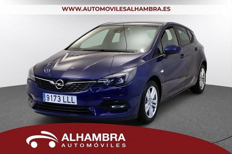 Usado Opel Astra GS Line 110 CV (80 kW) 2020 Azul Utilitario