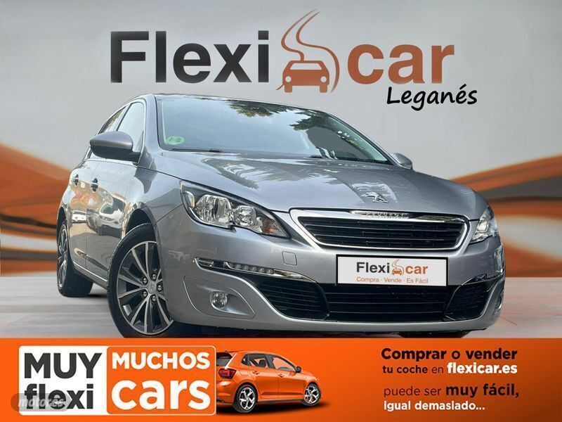 Gris Usado 2015 Peugeot 308 Active Berlina | 11.490 € (Caro) - Imagen 1/4