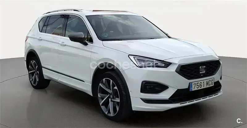 Usado Seat Tarraco FR 150 CV (110 kW) 2022 Blanco SUV