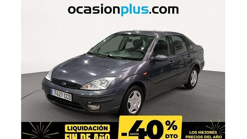 Gris Usado 2002 Ford Focus Ghia Berlina | 1990 € (Buen precio) - Imagen 1/4