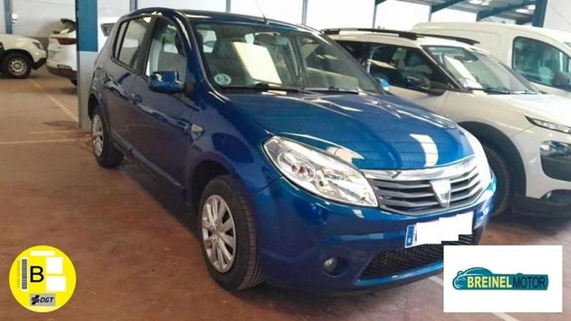 Usado Dacia Sandero Lauréate 86 CV (63 kW) 2009 Azul Utilitario