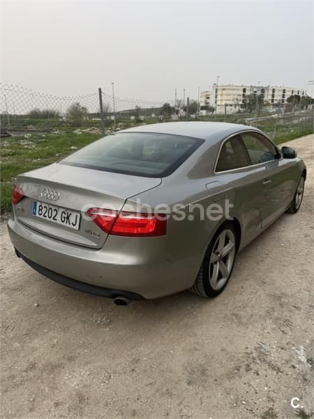 Usado Audi A5 S-Line 240 CV (176 kW) 2009 Gris / plata Coupe