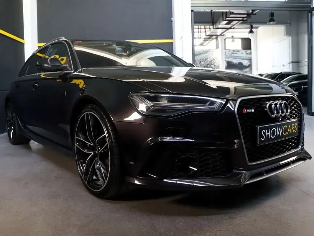 Usado Audi RS6 Performance 605 CV (444 kW) 2016 Negro Familiar