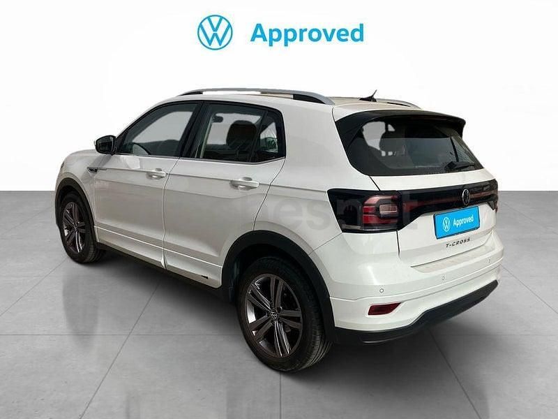 Usado VW T-Cross Sportline 110 CV (80 kW) 2021 Blanco SUV