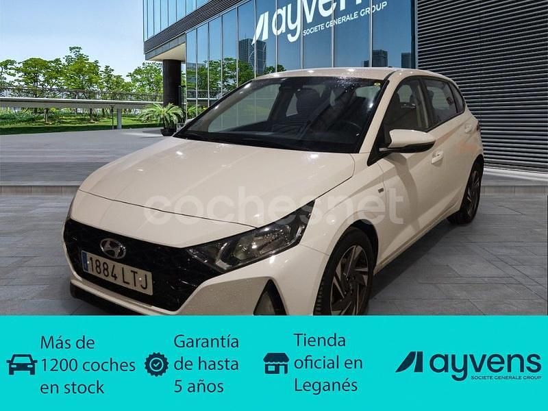 Blanco Usado 2021 Hyundai i20 Berlina | 13.400 € (Buen precio) - Imagen 1/4