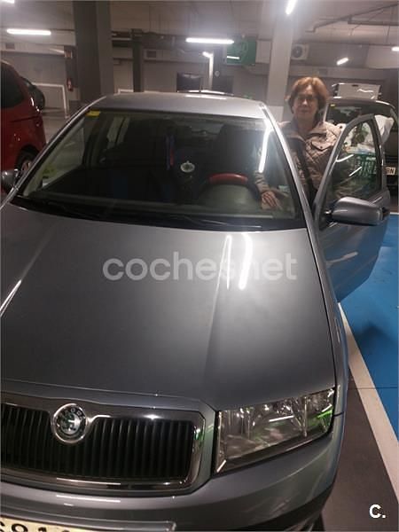 Usado Skoda Fabia Comfort 64 CV (47 kW) 2005 Gris / plata Berlina