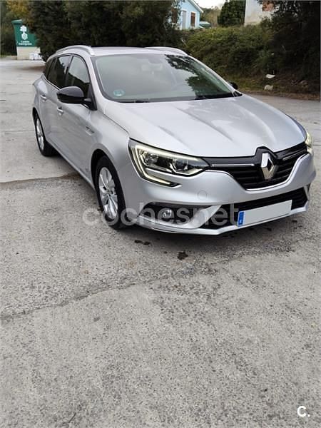 Gris / plata Usado 2019 Renault Mégane GrandTour LIMITED Familiar | 11.990 € (Buen precio) - Imagen 1/4